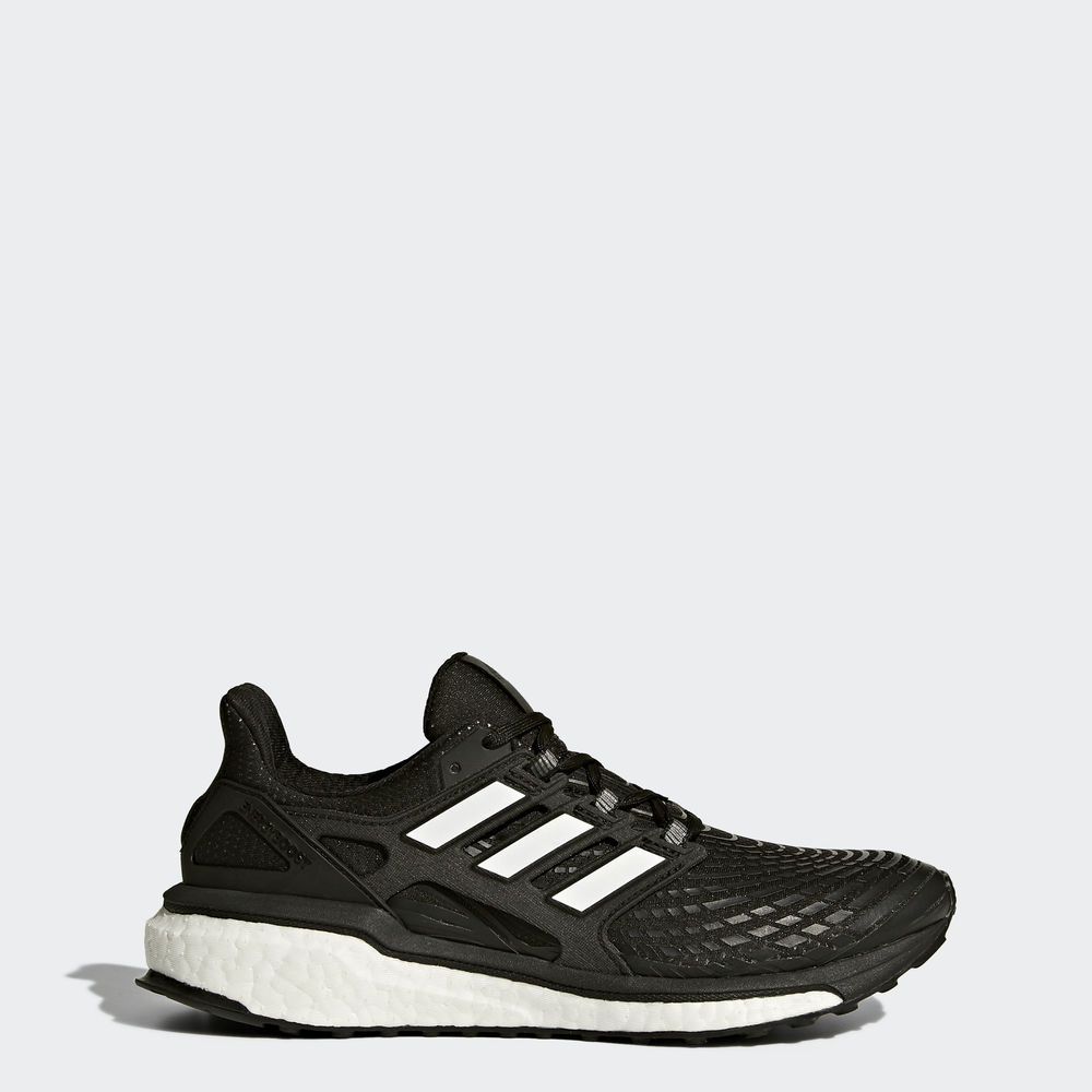 Adidas Energy Boost - παπουτσια για τρεξιμο γυναικεια - Μαυρα/Ασπρα,Μέγεθος: EU 36 – 54 2/3 (769YLJC